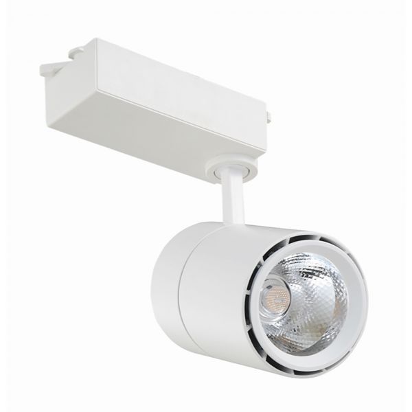 lampara de techo spot a riel hercules 9w