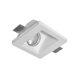 Lámpara de Yeso empotrable en techo Gypsum cuadrada 06-9229-10