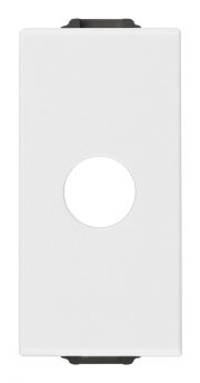 Salida de cable con sujetacable Blanco VIMAR NEVE UP
