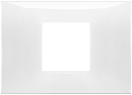 Placa 2M cent. tecno blanco