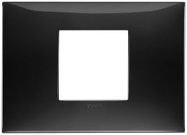 Placa 2M cent. tecno negro