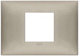 Placa 2M cent. tecno titanio mate