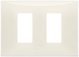 Placa 2M laterales  tecno marfil