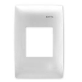 Placa 2 módulos para Timbre Electrónico Blanco