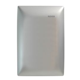 Placa ciega plata