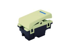 Interruptor LED sencillo 15A 127V marf