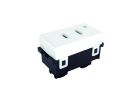Receptáculo sencillo 2P 15A 127VCA
