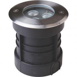Luminario de empotrar en piso Modelo SPIRAL redondo 3W