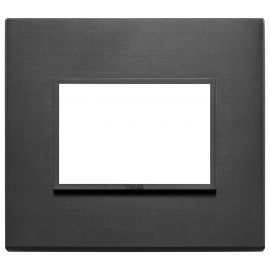 Placa 3M Aluminio Negro total