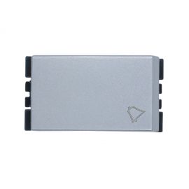 Pulsador unipolar campana Aluminio
