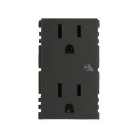 Toma de corriente duplex 2P+Tierra sin chasis ni placa 15A G