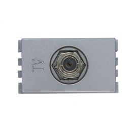 TOMA TV COAXIAL ALUMINIO