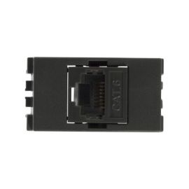 TOMA INFORMÁTICA RJ-45 CAT 6 GRAFITO