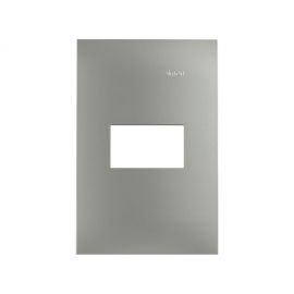 Placa Aluminio Mate de 1 módulo (sin chasis)