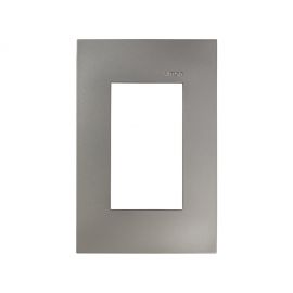 Placa Cava Mate de 3 módulos (sin chasis)