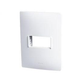 Placa 1 Modulo C/Chasis - Blanco/Blanco S26