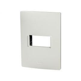 Placa 1 Modulo C/Chasis - Blanco/Grafito S26