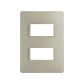 Placa 2modulos S/Chasis - Oro Blanco S26