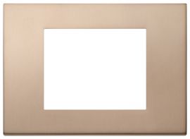 Placa 3M Metal bronce