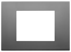 Placa 3M Metal acero satin.