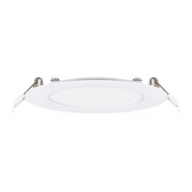 Luminario Empotrable Led mod Flat-Eco blanco 6W Luz Fría