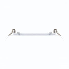 Luminario Empotrable Led mod Flat-Eco blanco 6W Luz Cálida
