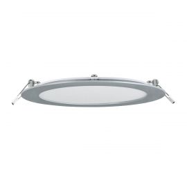 Luminario Led Empotrable 12W mod Flat-CCT Satinado