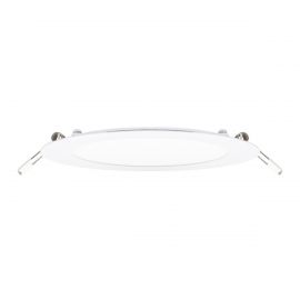 Luminario Empotrable Led mod Flat-Eco Blanco 9W Luz Neutra