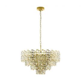 LUMINARIA COLGANTE COLOR LATON MODELO CALMEILLES GRANDE