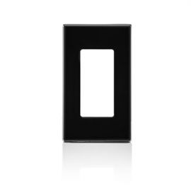 PLACA 1 VENTANA DECORA NEGRO