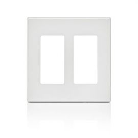PLACA 2 VENTANAS DECORA BLANCO
