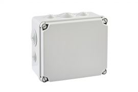 Caja estanca con conos, IP65, Medidas: 165x189x100mm