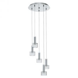 Luminario colgante LED de 5 luces Modelo FABIANA 1