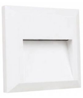 Luminario de exterior muro LED modelo ANSHAN I BLANCO