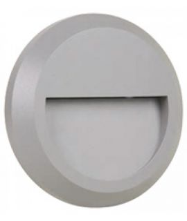 Luminario de exterior muro LED modelo ANSHAN II-GRIS