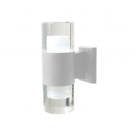 Lámpara de muro para exterior Arbotante BLANCO 10W 6500K - LUZ BLANCA