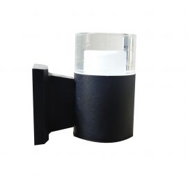 Lámpara de muro para exterior Arbotante NEGRO 5W 6500K