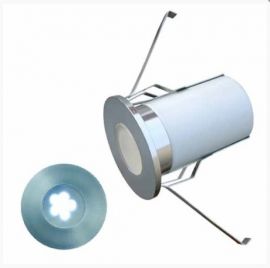 Lámpara de exterior empotrar piso LED Modelo NINFA-LUZ NEUTRA
