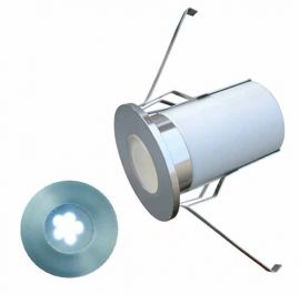 Lámpara de exterior empotrar piso RGB Modelo NINFA