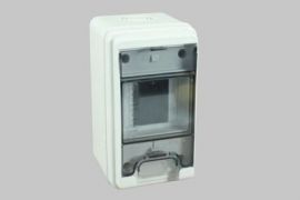 GABINETE EN RESINA IP65 DE SEMI-EMPOTRAR PARA 3 MÓDULOS