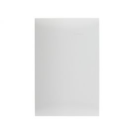 Placa blanca ciega con chasis