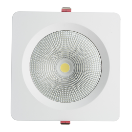 Downlight LED cuadrado 50w blanco 6500K