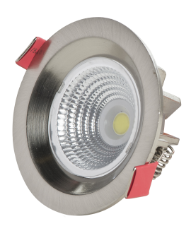 Downlight 5w satinado 6500K -LUZ BLANCA