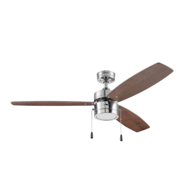 VENTILADOR DE TECHO 52 MOD. INFINITI LED NIQUEL CEPILLADO