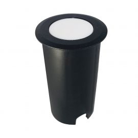 Luminario de empotrar en piso Modelo PIVOT redondo 1.8W