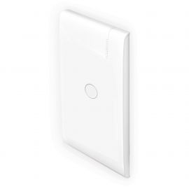 Placa blanca ciega con prerruptura