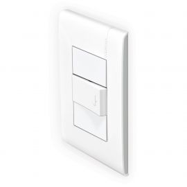 Placa luna con pulsador / timbre