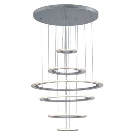 LUMINARIA COLGANTE MODELO SATURNO LED II 6 LUCES LED
