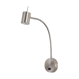 Lámpara de sobreponer en Muro Modelo BAS de lectura Orientable