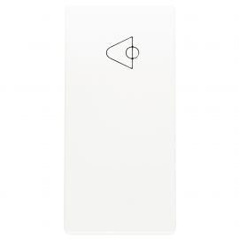 Boton timbre campana Blanco